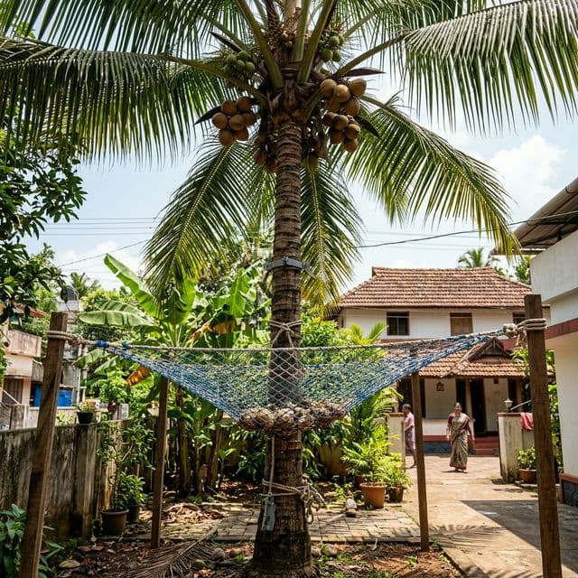 Coconut Tree Safety Nets in Bangalore
