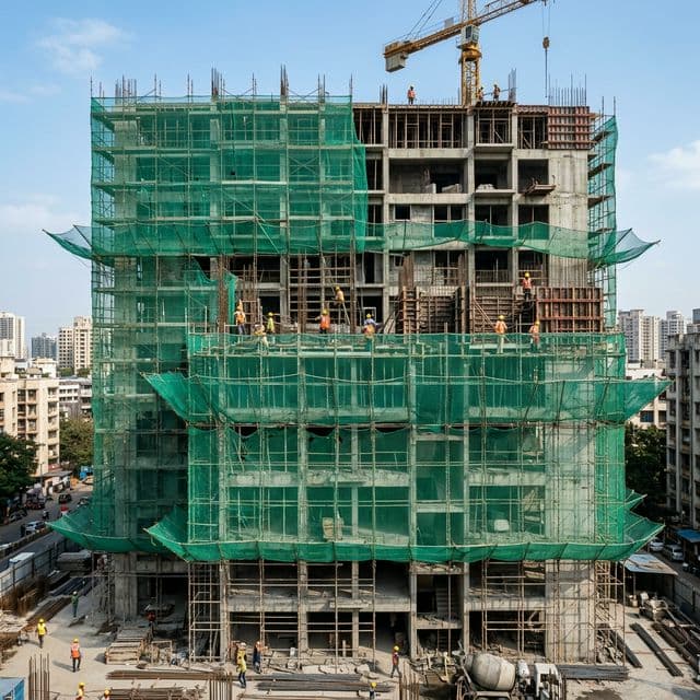 Construction Safety Nets in HBR Layout